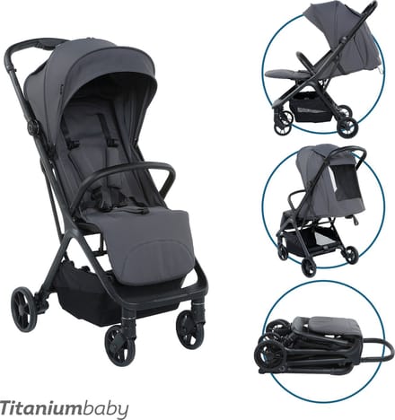 Titaniumbaby Buggy Pulse Graphite Grey