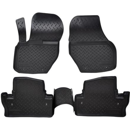 Tapis de sol - Norm-Liner - S60 - Caoutchouc TPE - Antidérapant - 4 pièces