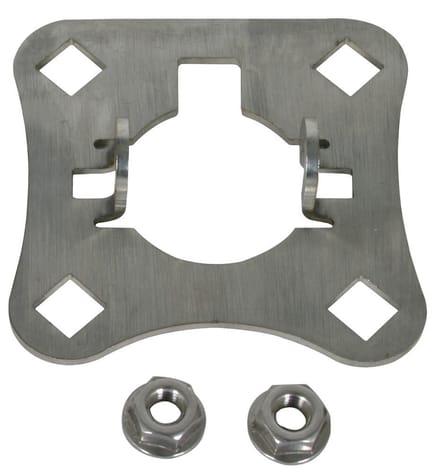 Dehn AP SR D50 4AE HVI V2A aansluitplaat voor steunbuizen - 819288