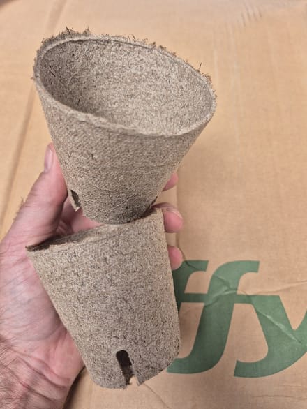 Jiffy potten (rond) - 8 cm (50 stuks)