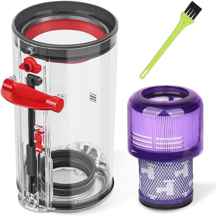 Geschikt voor Dyson V11 stofzuigers - 1 stofreservoir + filter + borstel