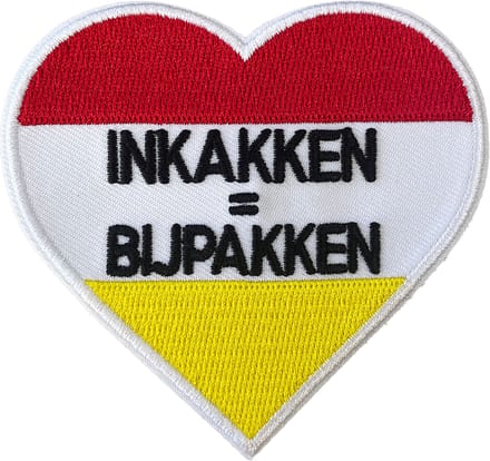 Fjesta© Oeteldonk embleem - Hart - Inkakken = bijpakken
