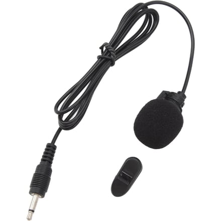 Microphone cravate filaire à pince, réduction du bruit, mini-microphone portable à condensateur omnidirectionnel