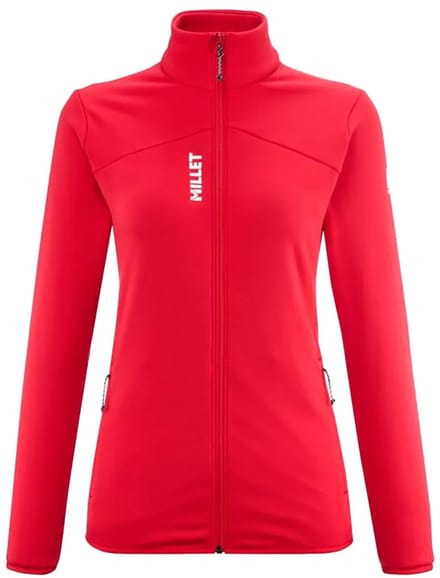 Millet Seneca Fleece Met Volledige Rits Rood L Vrouw