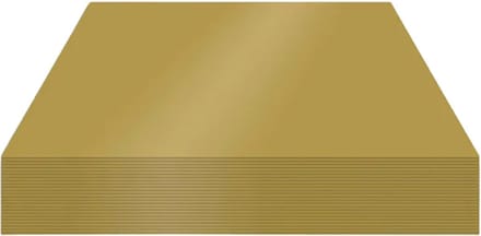 Kangaro fotokarton - 50x70cm - 300 gram - goud - pak 25 vel