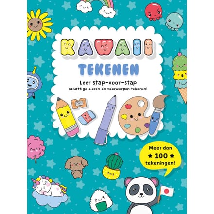 Kawaii tekenen Kleurboeken
