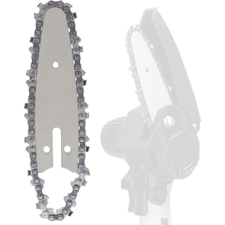 Ensemble Chaîne de Tronçonneuse au Lithium et Plaque de Guide Tronçonneuses Électriques Barre de Guide Kit Chaîne de Scie Coupe de Bois 4 inch
