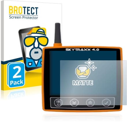 BROTECT - Screenprotector voor Skytraxx 4.0 - Folie Beschermfolie matte 2 Stuks