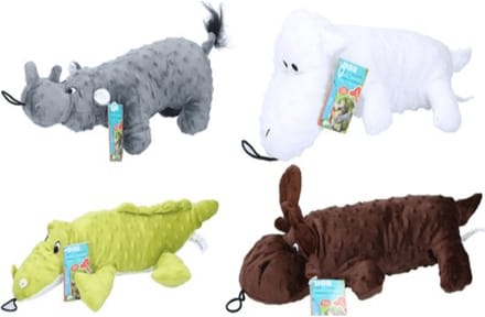 MaxxPro - Pluche Schaap - Hondenspeeltje - Wit - 41 cm