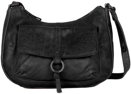 Leren Crossbodytas - Cheyenne - Zwart
