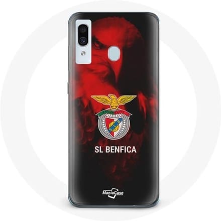 Coque - Maniacase - Samsung Galaxy A30 - Noir - Souple - Aigle noir