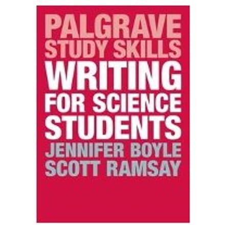 Writing For Science Students - Jennifer Boyle