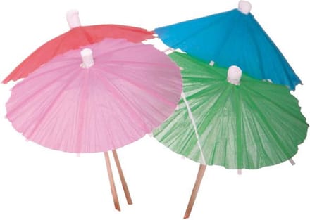 Folat - Taartparasols 15stuks
