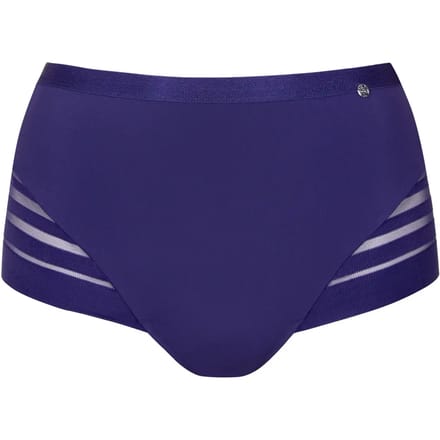 Indigo blauwe hoge panty slip Lisca Alegra - Blauw - Maat - 48