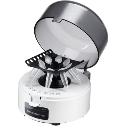 Mini Centrifuge Machine 0.2/1.5/2ml Vaste Snelheid 7000rpm met 2-in-1 Rotor