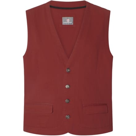 Jan Vanderstorm herren Bodywarmer - 52 - rood - Plus Size