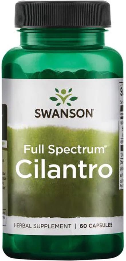 Swanson - Full Spectrum® - Koriander (Coriandrum sativum) - Cilantro - 500mg - 60 caps
