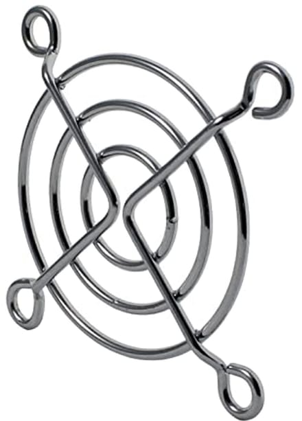 Ventilatorrooster - Ventilatorbescherming - Koeling Verbeteren - Metalen Constructie - 50x50mm - Zilver