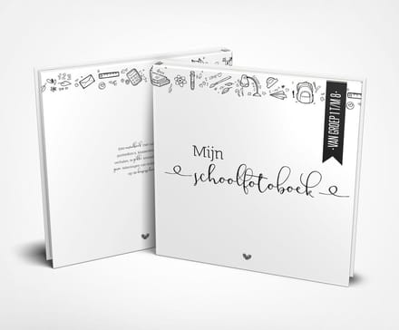 24/7 Stoer - Mijn Schoolfotoboek zwart-wit
