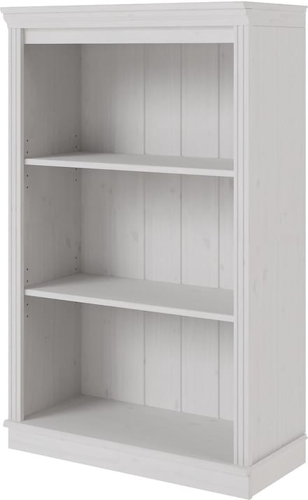 Anita-Boekenkast laag in dennenwit