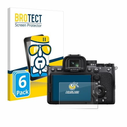 Screenprotector 6 Stuks voor Sony Alpha 7 IV Beschermglas transparant