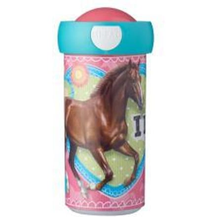 Mepal Schoolbeker Campus - 300 ml - Sluit goed af - Drinkbeker voor kinderen - My Horse