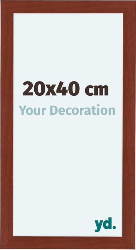 Your Decoration - Fotolijst 20x40 cm - MDF - Kersen - Como