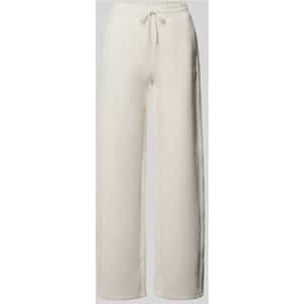 Wide fit sweatpants met all-over logoprint model 'Calista'