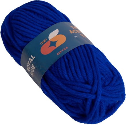 Colorations - Acrylgaren 4 mm - 50gr - Koningsblauw