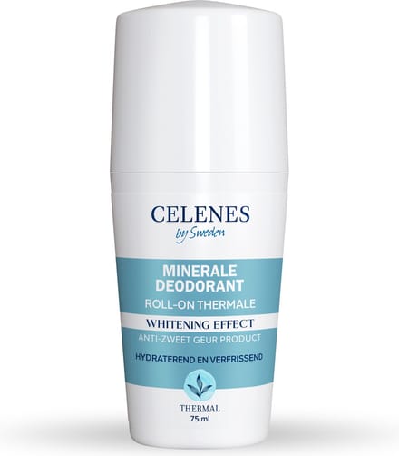 Celenes by Sweden Thermal Roll-On Deodorant - 75ml - Whitening & Antitranspirant