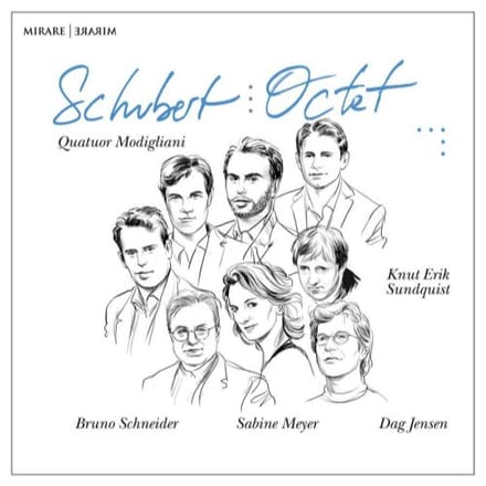 Quatuor Modigliani, Knut Erik Sundquist, Bruno Schneider, Sabine Meyer, Dag Jensen - Schubert: Octet (CD)