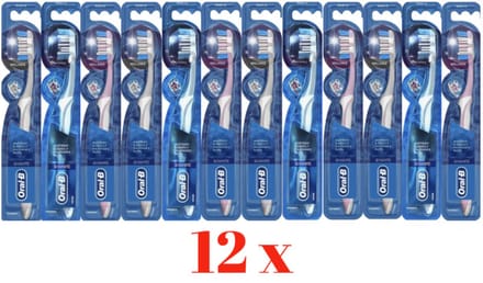 Oral B Tandenborstel 3d White Brilliance 40 Medium Voordeelverpakking