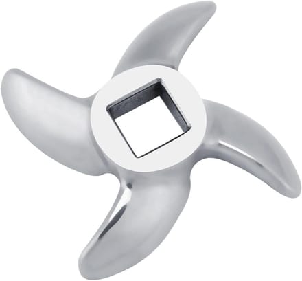 Allecto plus - RVS Vleesmolenmessen voor vervanging en accessoires 32# met kruismessen.