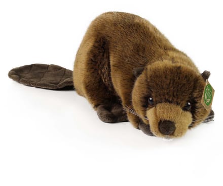 Rappa Eco Friendly Knuffel Bever - Pluche - 28 cm