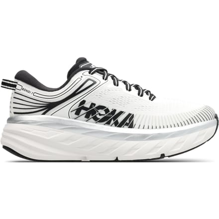 Hoka Bondi 7 Sneakers Dames - Wit - Maat 40 - Mesh/Synthetisch