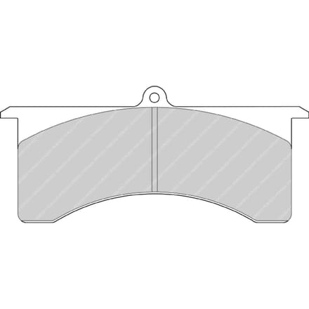 Sportremblokken zonder goedkeuring FERODO FRP503R
