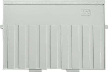 HAN kaartenbak tussenschot - A4-dwars - lichtgrijs - kunststof - HA-9024-11