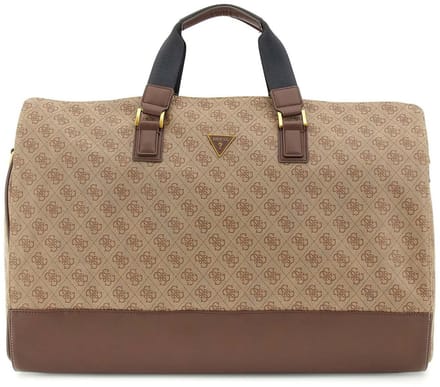 GUESS reistas Milano Convertible Weekender Beige / Brown