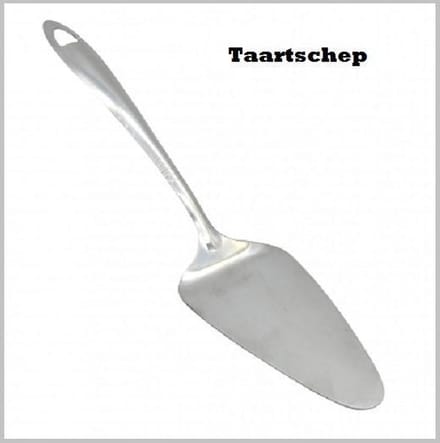 Taartschep roestvrij staal 27cm