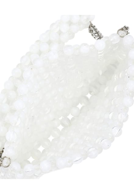 Mymo Handtas Dames Wol Wit Veelkleurig