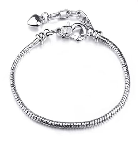 EmmyRovi – Bedelarmband Zilverkleurig – Verstelbaar – Armband - 17 cm (Basis armband)