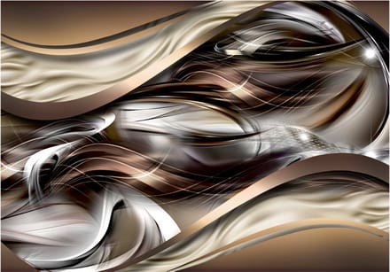 Fotobehang - Amber winds.