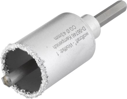 wolfcraft - Gatenzaag 43mm - Voor Steen & Metselwerk - 3894000