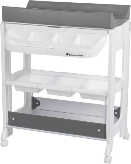 Bebeconfort Rosie 2-in-1 Bad- en Verschoningsunit - Mineral Gray