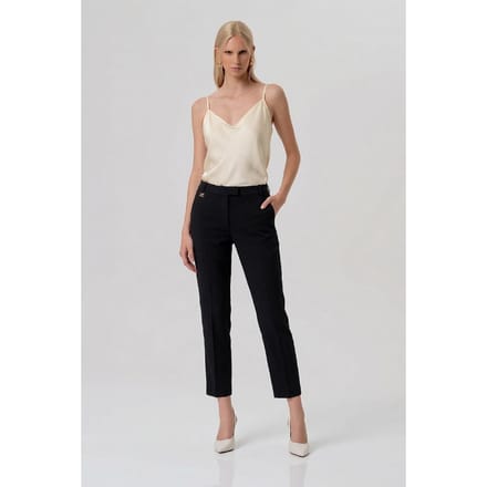 Vrouwen Chino Pants Zwart