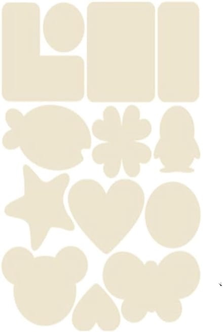 Reparatiestickers Kleding - Textiel Plakkers - Outdoor Uitrusting - Zelfklevend Nylon - 5 Vellen - Beige