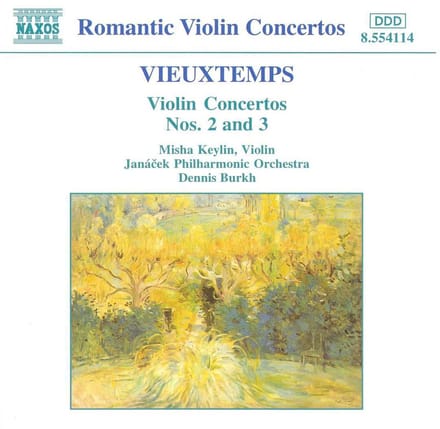 Misha Keylin, Janacek Philharmonic Orchestra, Dennis Burkh - Vieuxtemps: Violin Concertos Nos. 2 & 3 (CD)