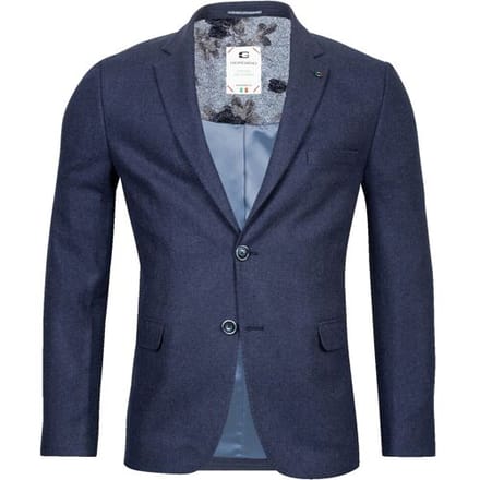 Giordano Colbert Robert Wool Mix Casual Identity Donker Blauw / male