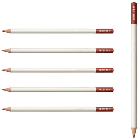 Tombow Irojiten - Kleurpotloden - DL1 - Cedar Wood - Rood - 6 Stuks