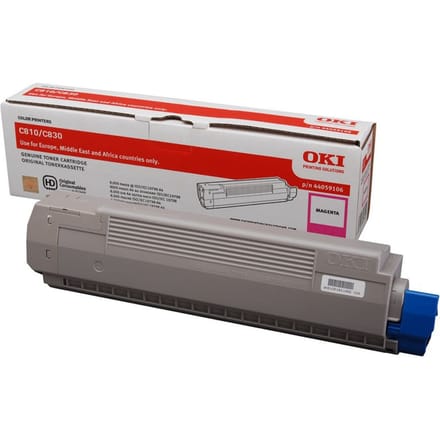 C810, C830 tonercartridge magenta standard capacity 8.000 pagina's 1-pack